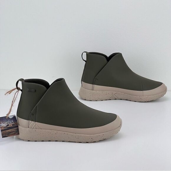 NWT Kastel Røros mud waterproof green rainboots Size 6 - Picture 8 of 16